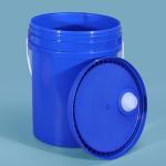 Nozzle Spout Cover 20L Plastic Bucket for Lubricant and Water Translucent