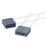 0.0022 UF DC Film Capacitor MKT Polyester 100 Vdc Pitch 5mm