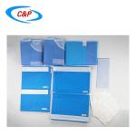 Nonwoven Reinforced Split General Surgery Drape Pack Barrier For Hospital Clinic