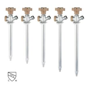 China Quarter Turn PEX End Frost Proof Sillcock Valves Multiturn Non Rising Stem factory