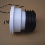 PVC Short Straight Toilet Pan Connector Injection Molding Processing Mode