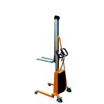 Electric Work Positioners Pallet Stacker Truck , Walkie Stacker Forklift 24V /