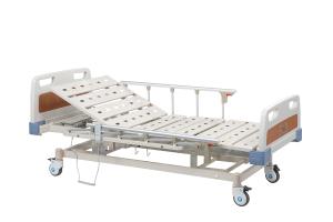 China Emergency Room ICU Hospital Bed Five Function Electric Medical Adjustable Bed factory