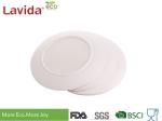 12" 30.5cm Custom Made Bamboo Fibre Plates , Beautiful Round Colored Bamboo
