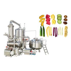 China Banana Chip Vacuum Frying Machine Low Oil Contain Potato Chips Deep Fryer factory
