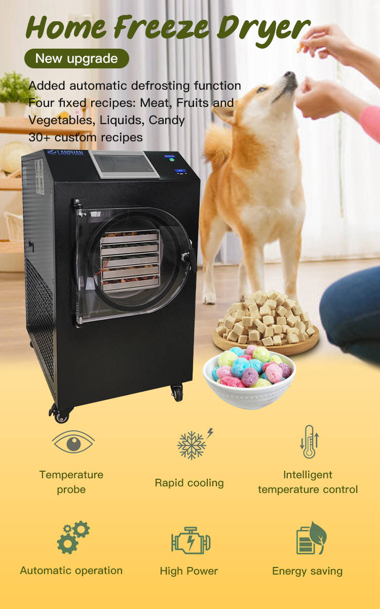 Home Freeze Dry Machine Multi-Function Design Ice-Cream Milk Coffee Freeze Dryer