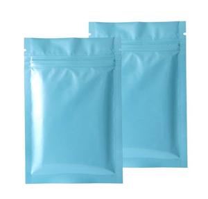 China Disposable Reusable Zipper Bags Compound Plastic Material Glossy Surface factory