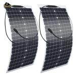 OEM Flexible Solar Panel 200W Panel Dimensions 1590x710x2mm 100W 210W 310W 410W