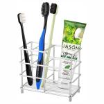 304 Stainless Steel Bathroom Toothbrush Holder Toothpaste Holder Stand Bathroom