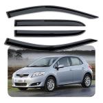 Mosun Vehicle Window Rain Guards Smoke / Dark Smoke Rain Visors For Trucks