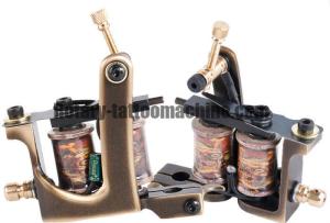 China Professional Coil Tattoo Machine Gun Pure Copper Material For Lining / Shading factory