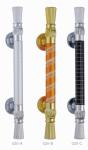 Knurling Aluminum Furniture Hardware Cabinet Door Kitchen Drawer Handle with