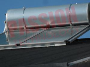 China 300L High Performance Flat Plate Solar Water Heater Color Costed Stainless Steel Tank Shell factory