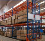 Blue Color Adjust Heavy Duty Pallet Racks / Warehouse Storage Systems