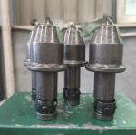 Engineering Machine Spare Parts Tungsten Carbide Tip Bullet Teeth For Bore Pile