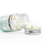 Private Label Mint Flavor Chewable Toothpaste Tablet Teeth Whitening