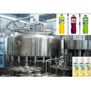 China 4000BPH Automatic Juice Filling Machine Bottled With Rotary Structure on sale