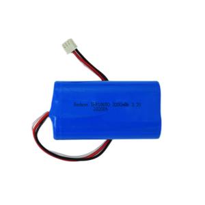 China 3200mah 3.2 Volt LiFePO4 Battery IFR18650 PVC Jacket For Emergency Lighting factory
