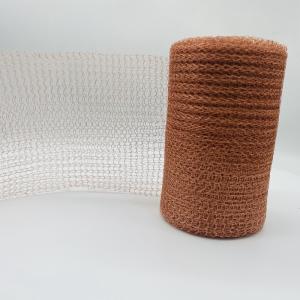 China Stuf-Fit Copper Mesh Garden , Red Copper Wool Mice Anti Corrosion factory