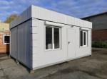 Waterproof fireproof Flat Pack Container 20ft 40ft Portable Modular Prefab House