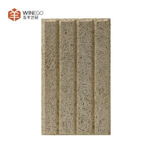 China Reduce Echo And Enhance Acoustic Wood Wool Acoustic Panels For Hospitals factory