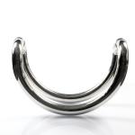 201SS 304SS Bathroom Sliding Door Accessories C Shape Door Handle 316SS Material