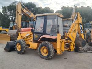 China JCB 2CX Used Backhoe Loader 4 Wheel Drive Original Color factory