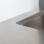 2021 NEW Design 304 Stainless Steel Modern Modular Kitchen Cabinet