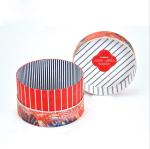 Luxury Custom Logo Round Gift Flower Box with double-layer rotating