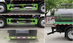 High Capacity Sewage Suction Vehicle With 8.26 Cubic Meter Tank For Liquid Waste