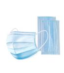 Medical Protective Disposable Face Mask 3 Ply Filter Melt Blown Fabric