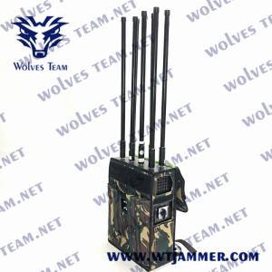 China long distance 90W GPS WIFI5.8G cell phone signal jammer for drones factory