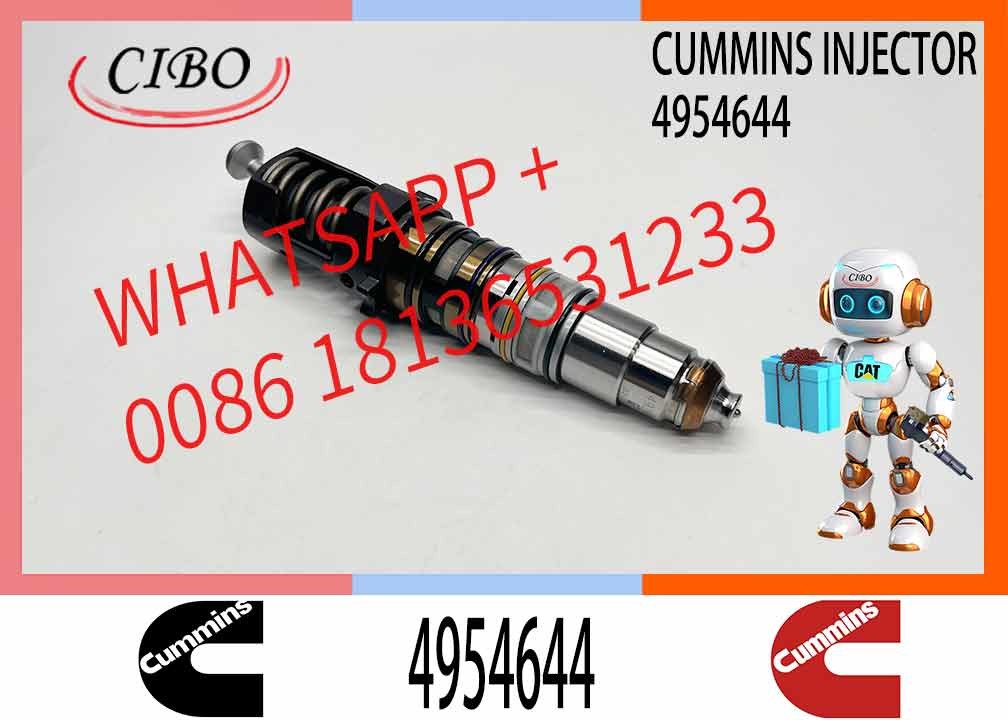 Reliable Fuel Injector Assembly 4954644 For Cummins Engine QSKX15 Series Matching Diesel