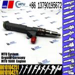 VTO-B160BM Diesel Common Rail Injector MTU 253351 0010104251 0010104271