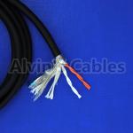 6 pin Hirose Male to DB9 RS232 Data Download Cable for Topcon Leica Nikcon