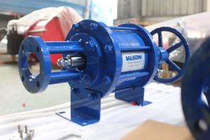 China 1 Year Warranty Linear Pneumatic Actuator For Gate Valve -20℃~+80℃ factory
