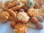 Crispy Soy Sauce Fried Rice Crackers Low Fat Japanese Senbei Crackers