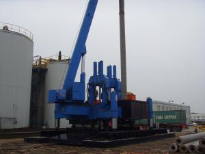 China Eco Hydraulic Piling Machine / Hydraulic Rotary Piling Rig No Vibration factory