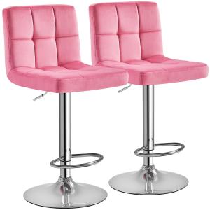 China Adjustable Height and Swivel Function GENUINE LEATHER Bar Stools for Modern Interiors factory