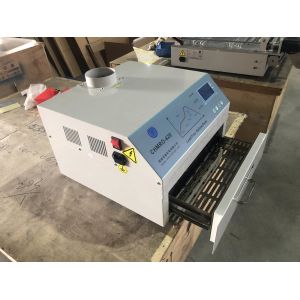 Small SMT Line Stencil Printer / CHMT36VA Pick and Place Machine / Reflow Oven
