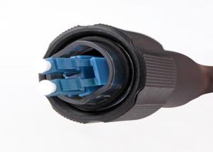 China Salt Mist Proof MTP MPO Patch Cord High Shock Resistance With Pulling Eye factory