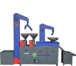 12hp Rubber Roller Brown And White Rice Mill Machine 500kg Per Hour 220V Single