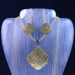 China High Quality Stainless Steel Jewelry Set LUS51-1 factory