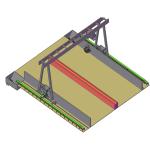 70 ton Load And Unload Double Beam Eot Bridge Gantry Crane