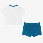 2023 Summer Short sleeve and short pants Toddler Boys clothing sets Girls