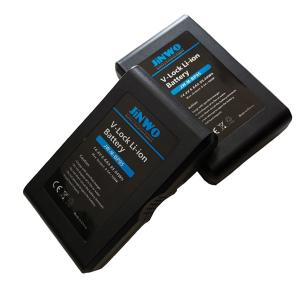 China Broadcasting Video Camera Battery 95wh Li Ion Battery Gold Mount Battery 14.4V 6600mAh 95wh factory