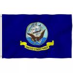 Navy customized screen printed high quality