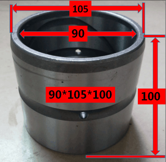 High Precision Customized Hardened Steel Bushing For Excavator Bulldozer And Wheel Loaders