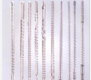 China Energy Saving PVC Extruder Screws And Barrels 0.5 ~ 0.8mm Nitride Depth factory
