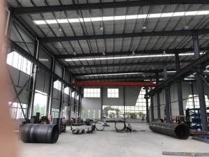 China Prefabricated Heavy Steel Structure Factory With Crane factory